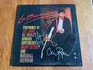 LA BAMBA SOUNDTRACK SIGNED BY FIVE MEMBERS OF LOS LOBOS 1987 LP RECORD
