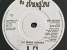 The Stranglers - No More Heroes - UK - Solid Centre - Black Print On White Label