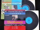 Beethoven: Violin Sonatas - Zino Francescatti **CBS Stereo ED1 2LP**