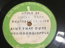 Doris Troy Ain't That Cute Apple 24 Test Pressing Demo? Beatles, Not Acetate