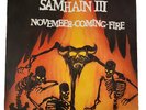 Samhain III November Coming Fire 1st Press Danzig Misfits - Vinyl Excellent