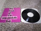 SEX PISTOLS  the Best of  LIVE   Lp  BONDAGE RECORDS 007++++ Kombiversand/nMINT