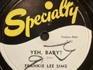 BLUES 78 RPM FRANKIE LEE SIMS SPECIALTY 478