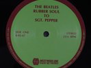 BEATLES Rubber Soul To Sgt. Pepper WESTWOOD ONE 4XLP NM/VG++ with cue sheets n