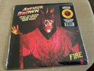 45 RPM Yellow Vinyl 7” Record Arthur Brown Autographed/Signed Fire *NEW* Nektar