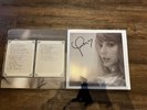 Taylor Swift Tortured Poets Department Vinyl “The Manuscript” Hand SIGNED HEART