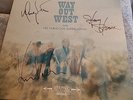 Marty Stuart And His Fabulous Superlatives Way Out West Vinyl Signed X3 Mint