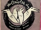 THE ORIOLES Sing EP JUBILEE EP-5000 R&B Doo-Wop OG 4-song 7” HOLY GRAIL VG++