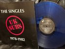 UK SUBS - The Singles - 1978-1982 - BLUE VINYL LP - AABT 800 - CLASSIC PUNK ROCK