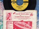David Rose Forbidden Planet MGM 45 Record Slv Robby The Robot VG+ Anne Francis