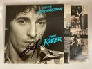 Bruce Springsteen Signed The River Album Cover w/ Vinyl AUTO LOA