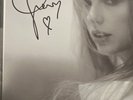 Taylor Swift Signed Tortured Poets Department Vinyl The Manuscript w/ 2 Hearts