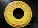 DICKEY LEE  Dreamy Nights / Fool... Doo Wop Teen  Rockabilly Rock 45 Sun Orig.