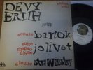 DEVY ERLIH   / BARTOK - JOLIVET - STRAVINSKY  / ADES