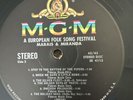 MARAIS AND MIRANDA European Folk Song Festival LP MGM E4115 US 1963 M