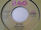 Anthony White   -   Hey Baby  /  Stop And Think It Over  -  EXPANSION - NEW 45