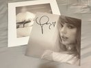 HAND SIGNED PHOTO WITH HEART - Tortured Poets Department Vinyl + THE MANUSCRIPT