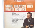 Marty Robbins More Greatest Hits Columbia CS 8435 1961 Signed