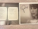 Tortured Poets Department Vinyl + “The Manuscript” With Hand Signed Photo