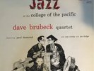 LP The Dave Brubeck Quartet Jazz At College Of The Pacific NEAR MINT Original