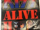 KISS ALIVE II DOUBLE VINYL LP G-VG