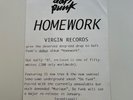 Daft Punk - Homework Original Promo Test Pressing NM w/ Press Sheet 15/200