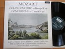 ZRG 729 Mozart Violin Concerto K.216 K190 Alan Loveday Iona Brown NEAR MINT Argo
