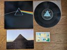 PINK FLOYD The Dark Side Of The Moon JAPAN LP w/ Book Card Solid Blue EOP-80778