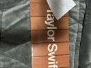 taylor swift midnights vinyl clock (vinyls not included)