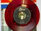 The Beatles, Hey Jude / Revolution, red vinyl 45 w/ pic slv (Japan, Odeon, 1968)