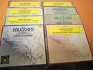 Karajan Bruckner Nos. 2-9 German DGG Stereo Late 70s/Early 80s 11LPs NM
