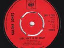 SALENA JONES Baby Don't Ya Get Crazy RARE M- UK 45 Fire And Rain NORTHERN SOUL