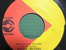 DEVON RUSSELL DISCO VILL You Found Heaven FORWARD CN2712 JA 1975 Vinyl 7”