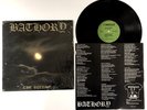 BATHORY The Return... original 1985 LP GREEN Label COMBAT in SHRINK +Inner VG++