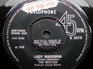 The BEATLES - *LADY MADONNA* - 1968 - UK - *FACTORY SAMPLE* - 1G/1G - NEAR MINT