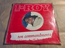 I Roy - Ten Commandments LP Picture Disc Clean Copy 1980