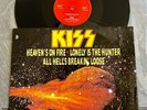 KISS Vinyl Record Heaven's On Fire 12