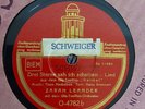 ZARAH LEANDER 78rpm Schellack