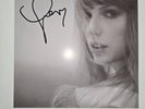 Taylor SWIFT Hand Signed Photo The Tortured Poets Department Vinyl + Bonus
