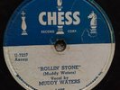 78 rpm Chess 1426, Muddy Waters, Rollin' Stone, Walking Blues VG