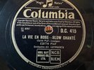 78Rpm Personality, Edith Piaf 'La Vie en Rose' Columbia EX