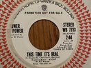 TOWER OF POWER - THIS TIME IT'S REAL, WARNER BROS. WB 7733, PROMO 45 RPM, 1973