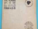 JIMI HENDRIX Live At Los Angeles Forum 1970 Rubber Dubber Records 70-001 2LP