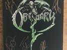 Obituary Self Titled Vinyl Signed Green Splatter Vinyl Rare