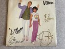 Daryl Hall John Oates Voices 12 Inch Vinyl Record Autographed