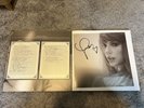 Taylor Swift The Tortured Poets Department Vinyl With HAND SIGNED PHOTO W/ HEART