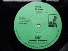 DENNIS BROWN - (THE) HALF/TROUBLED UK original DEB Music Reggae/Dub 12