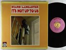 Byard Lancaster - It's Not Up To Us LP - Vortex 1841 Broadway VG+