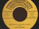 HEAR- Rare Cajun 45 - Aldus Roger - Lafayette Two Step - La Louisianne # LL-8053