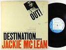 Jackie McLean - Destination Out LP - Blue Note - BLP 4165 Mono RVG Ear NY USA